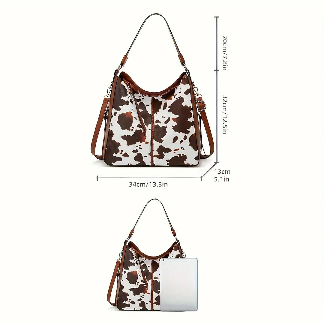 Sac fourre-tout en cuir sauvage