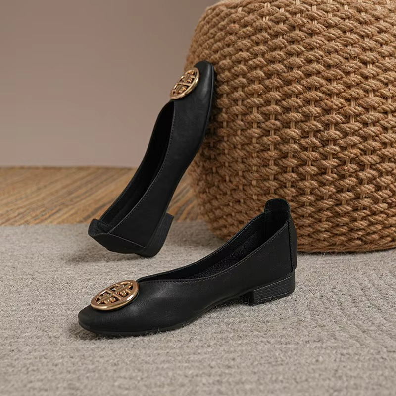 Ballerines en Cuir Orchard
