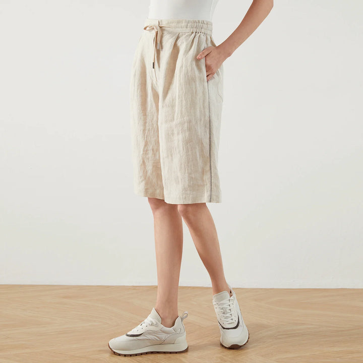 Sofia | Short d’Été Léger en Lin Confortable