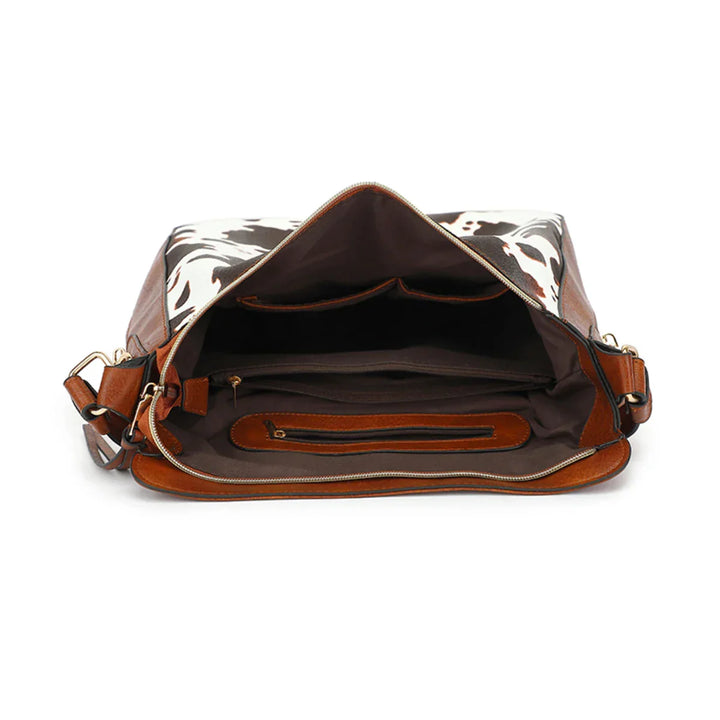 Sac fourre-tout en cuir sauvage