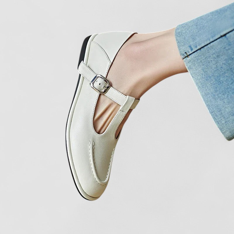 Camila – Chaussures Mary Jane orthopédiques à talon bas