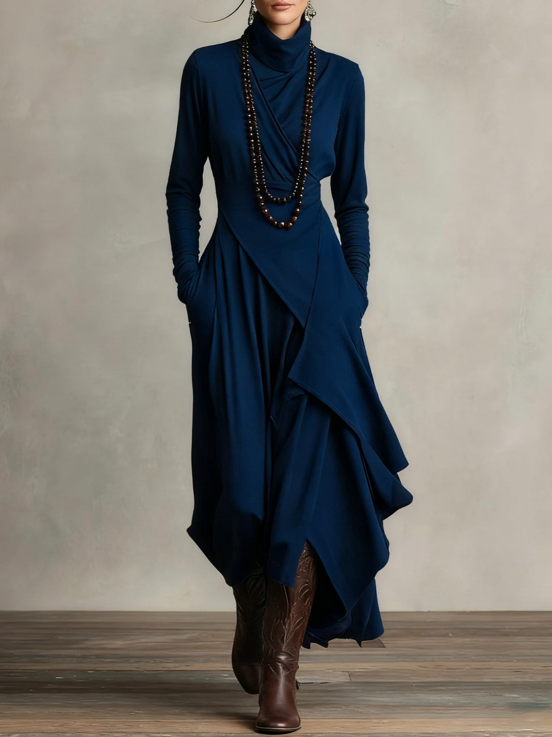 Marcelina | Elegancka Sukienka Maxi