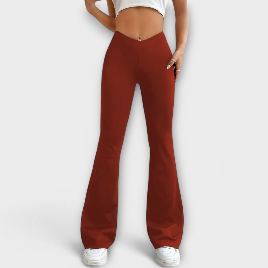 Solea | Pantalons Détendus avec Jambes Évasées