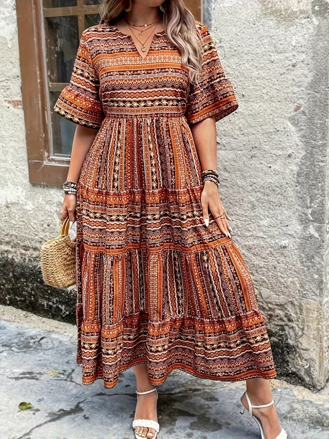 Serena | La Robe Maxi Bohémienne