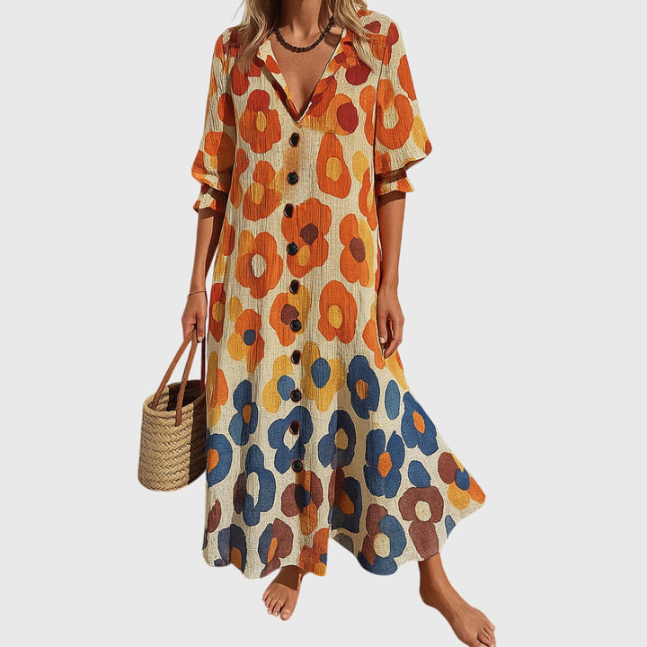 Bente | Robe Élégante Amincissante