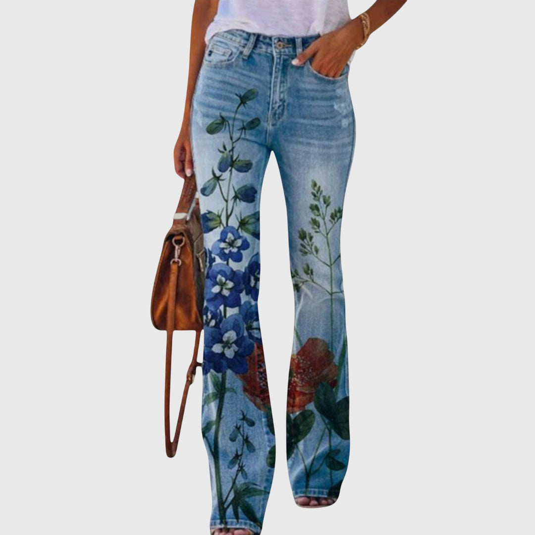 Cheri | Pantalons à Imprimé Floral