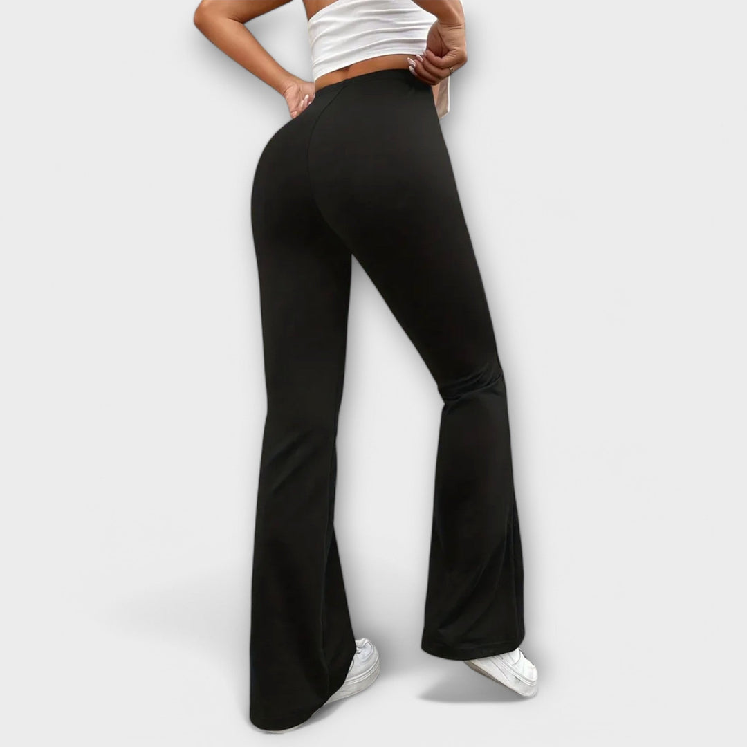Solea | Pantalons Détendus avec Jambes Évasées