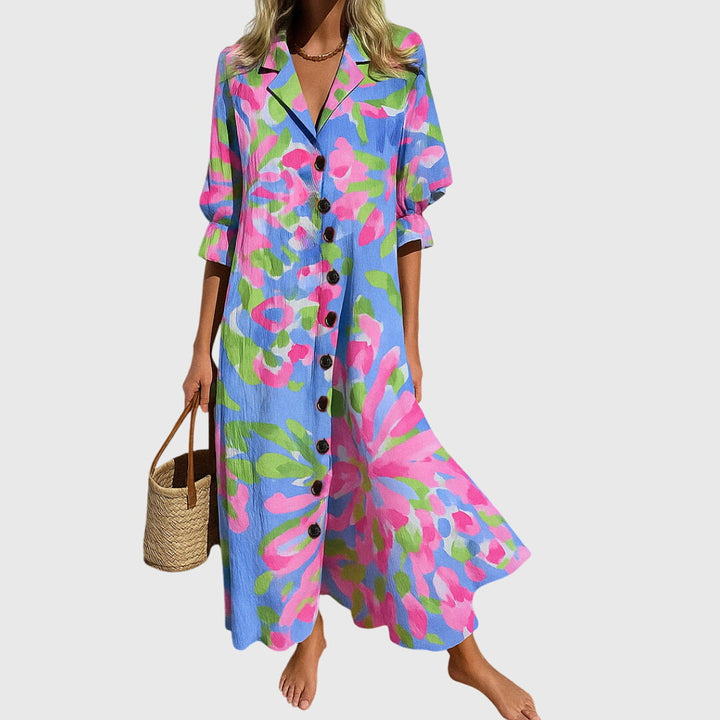 Bente | Robe Élégante Amincissante
