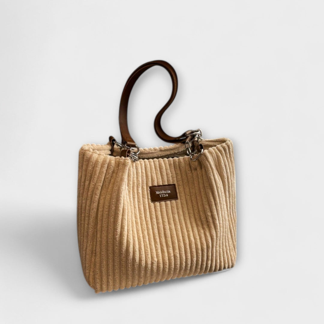 Aurélie | Sac à bandoulière en cordon doux