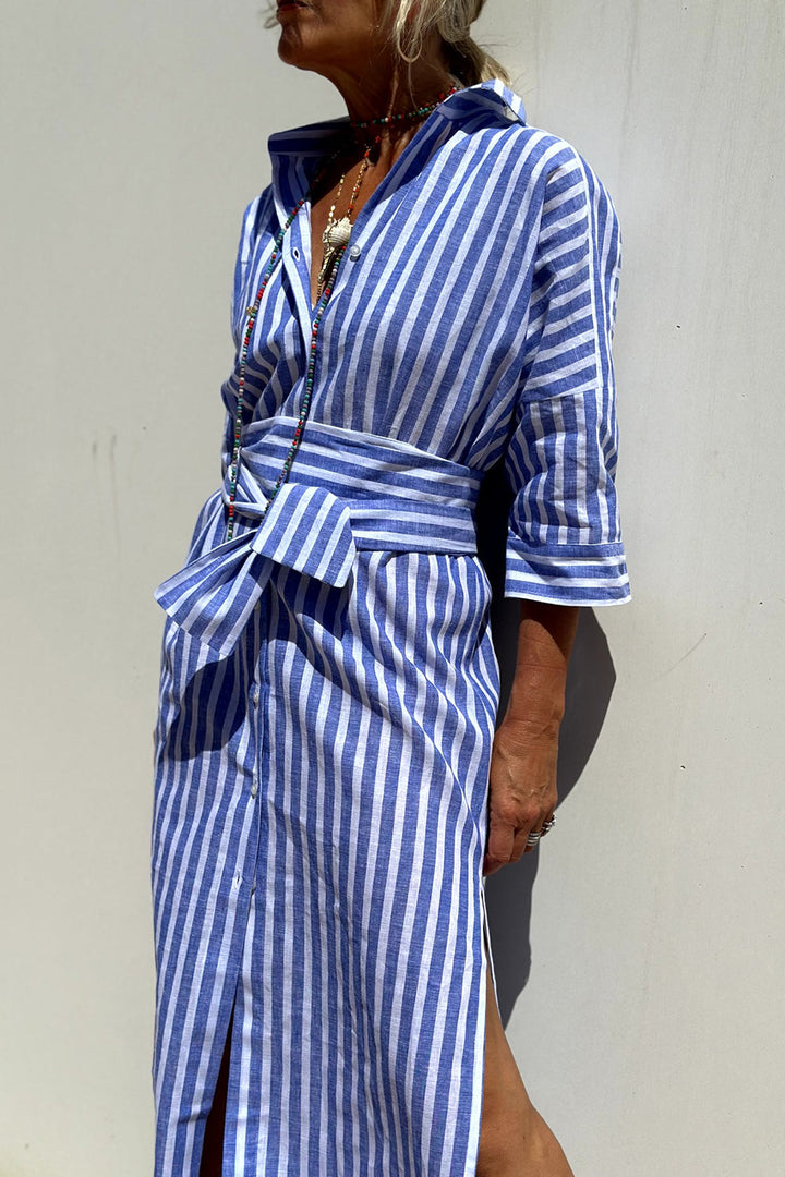 Jada | Robe Rayée Classique