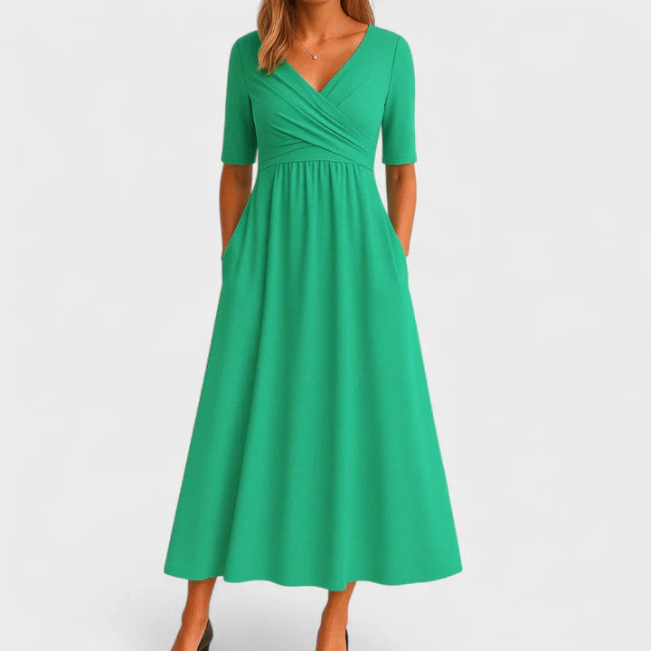 Annie | Robe Midi Élégante
