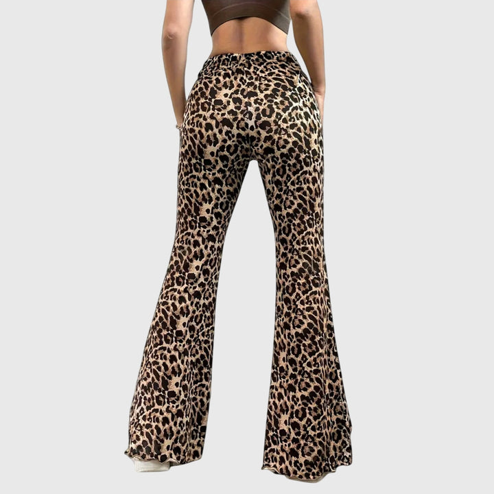 Sue | Pantalon Bootcut Léopard