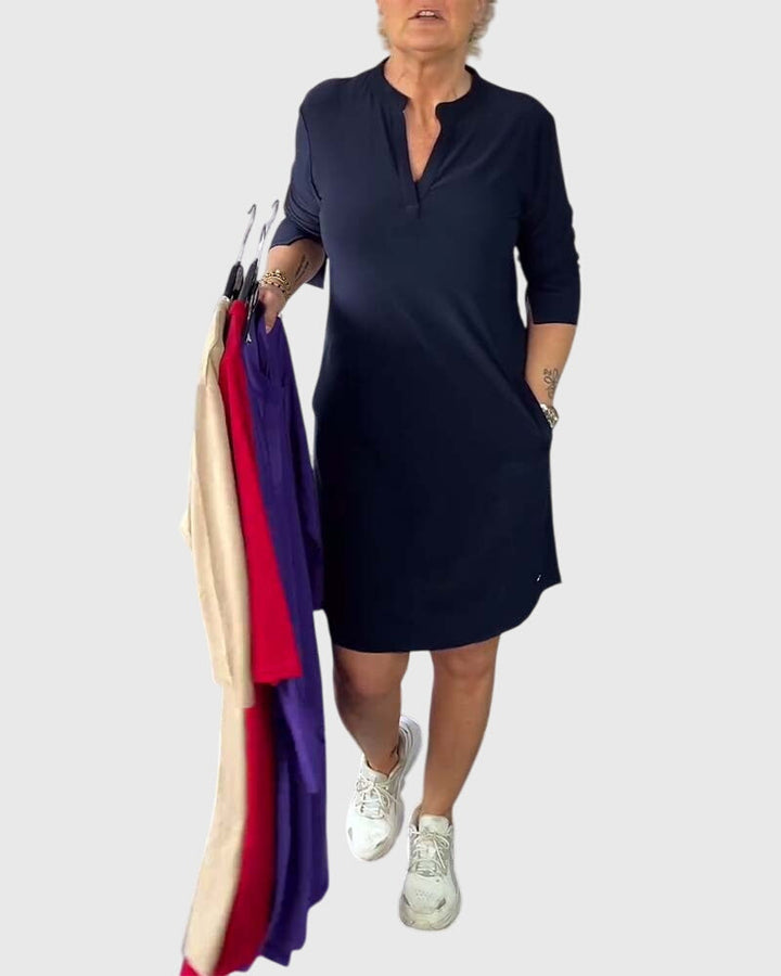 Clarissa | Robe V-Cou Unie