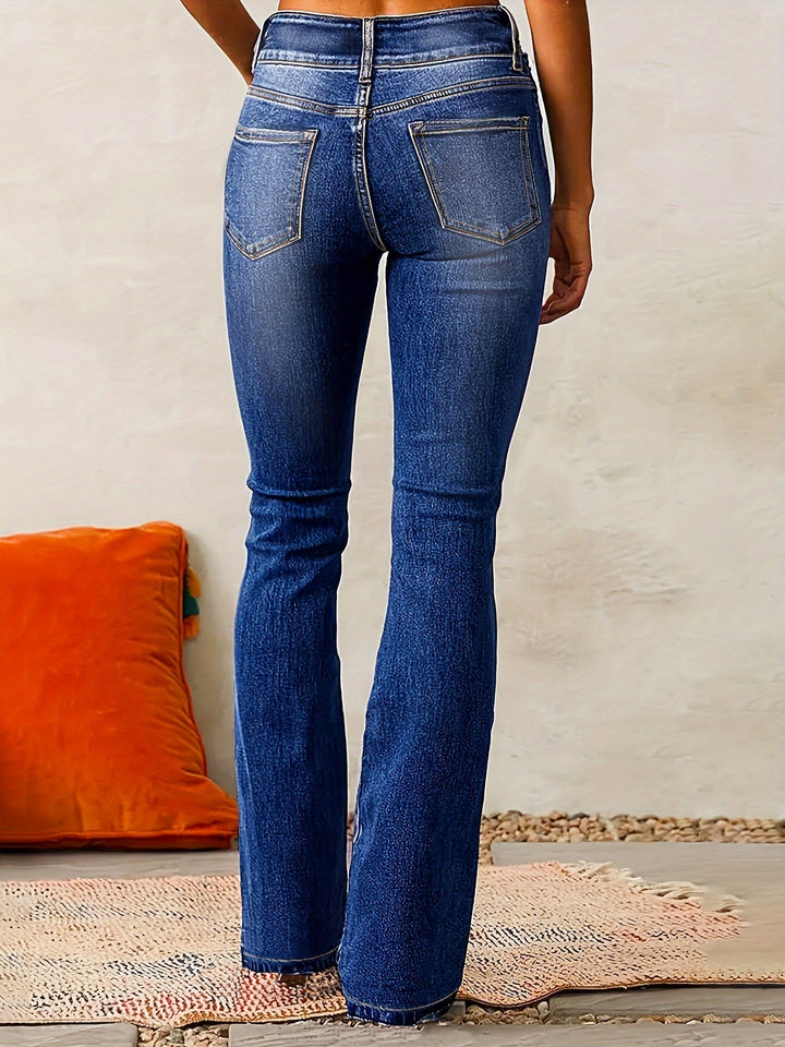 Melanie | Jeans évasés taille haute