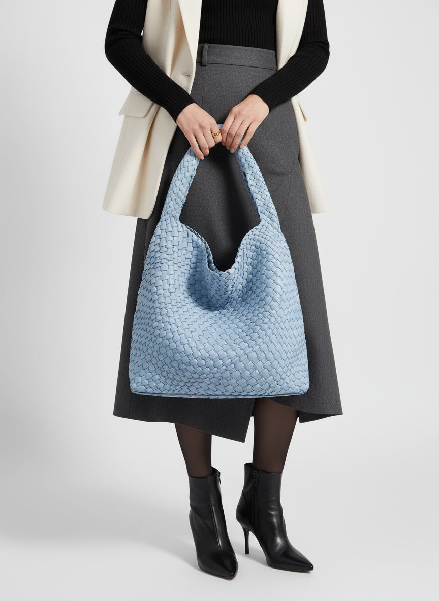 Sac Hobo Tressé Élégant
