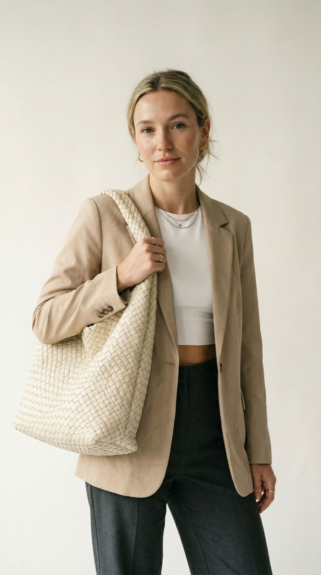 Sac Hobo Tressé Élégant
