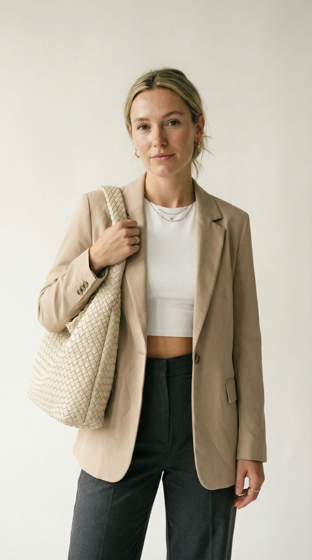 Sac Hobo Tressé Élégant