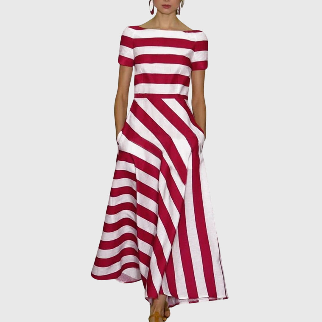 Nora | Robe Rayée