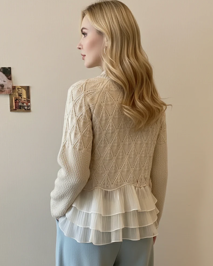 Anna | Sweter z falbanami™