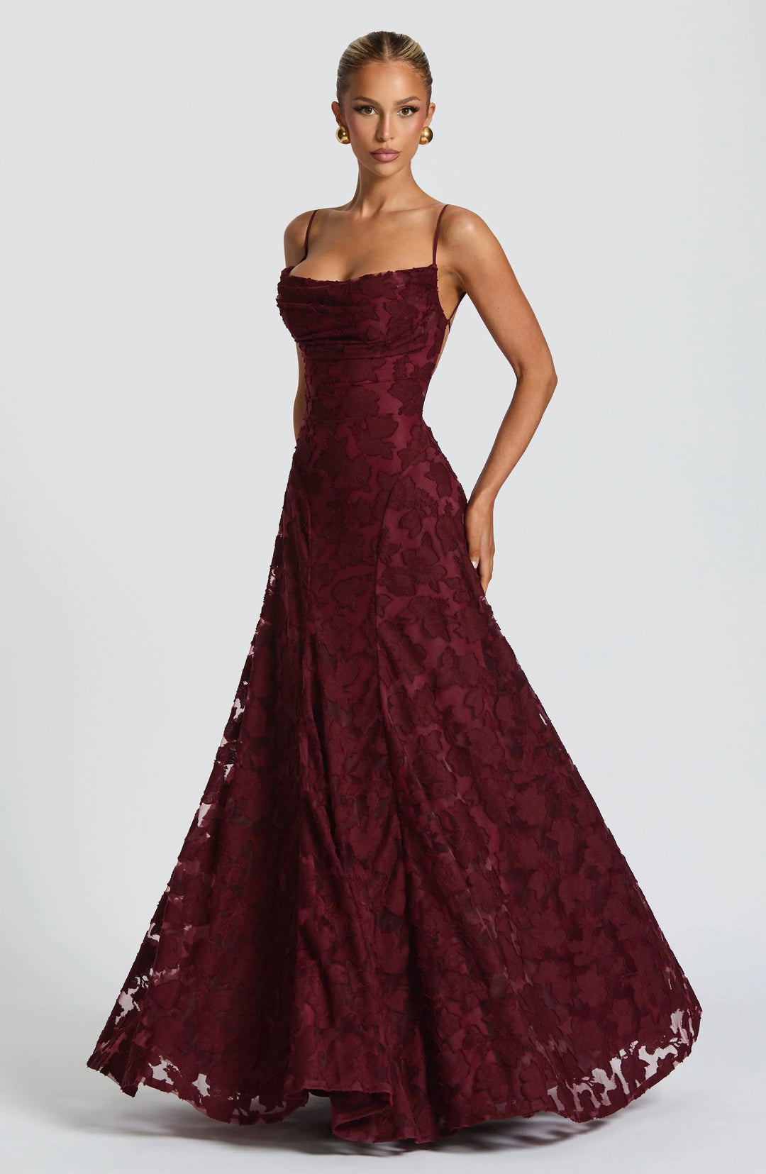 Wioletta | Elegancka Sukienka Maxi