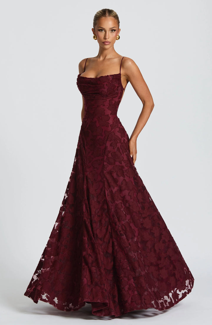 Wioletta | Elegancka Sukienka Maxi