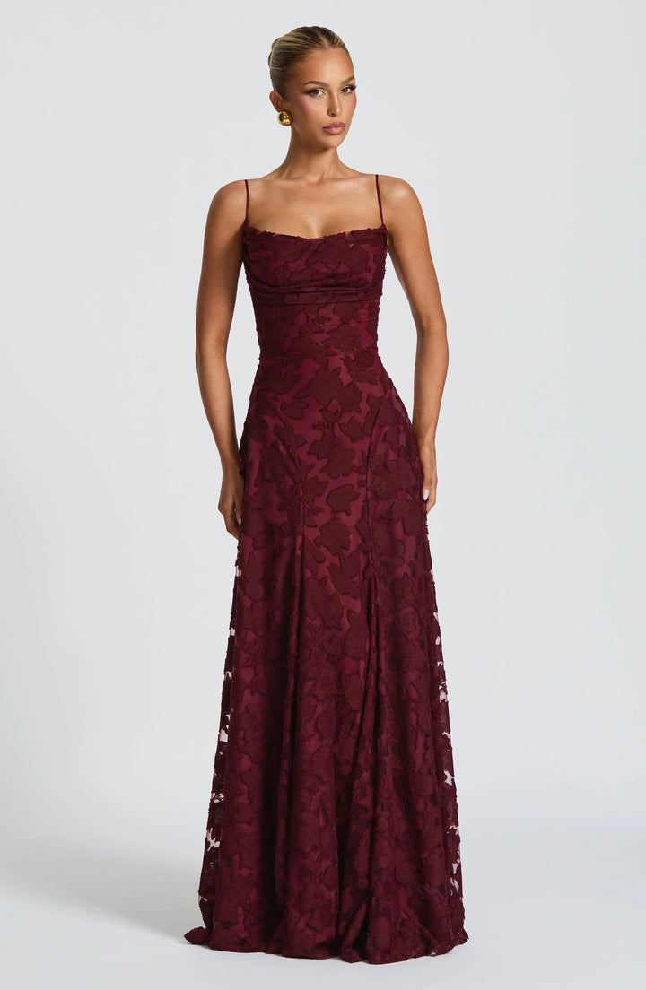 Wioletta | Elegancka Sukienka Maxi