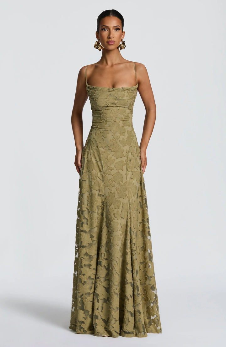 Wioletta | Elegancka Sukienka Maxi