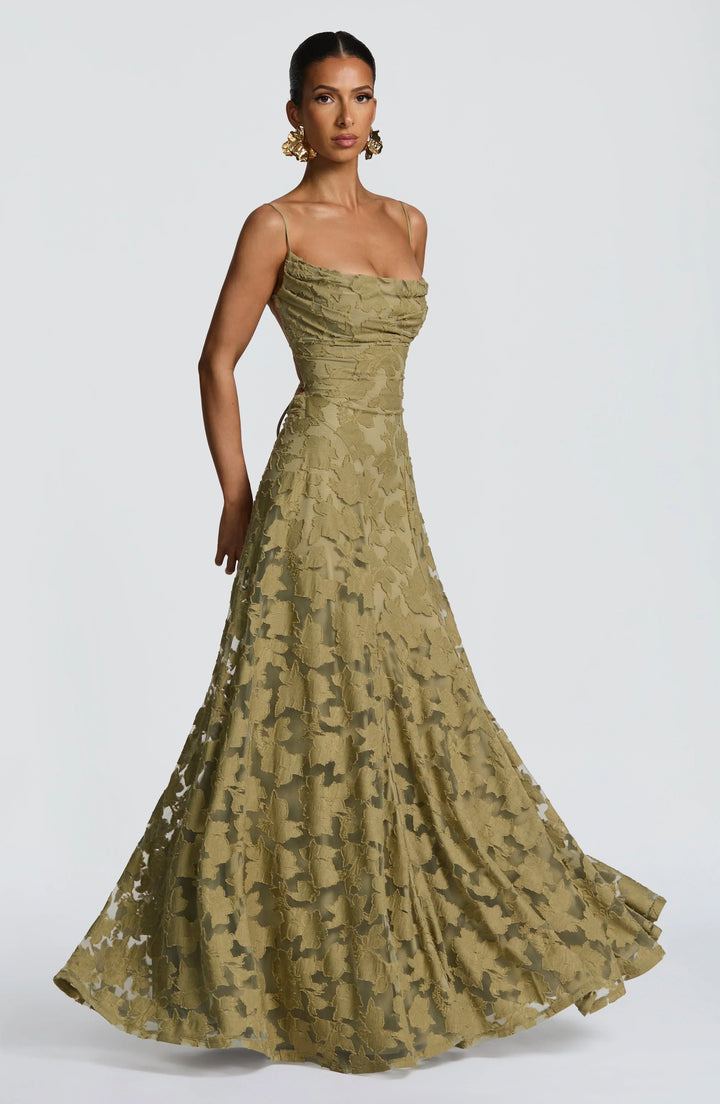 Wioletta | Elegancka Sukienka Maxi