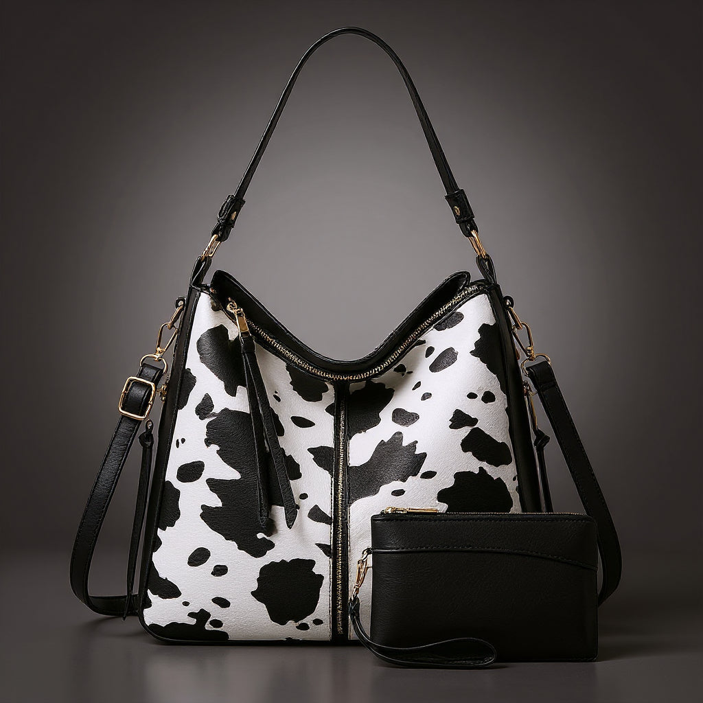 Sac fourre-tout en cuir sauvage