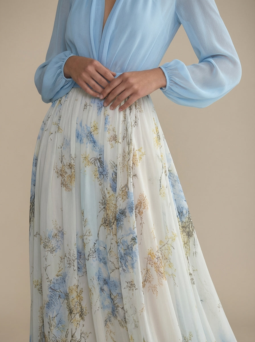 Amelia™ | Sukienka Maxi Kwiatowa