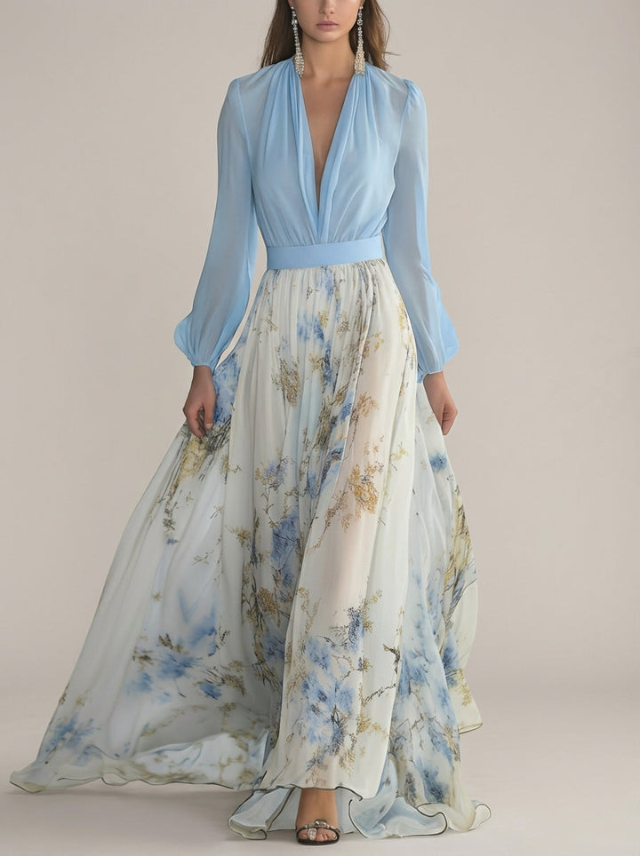 Amelia™ | Sukienka Maxi Kwiatowa