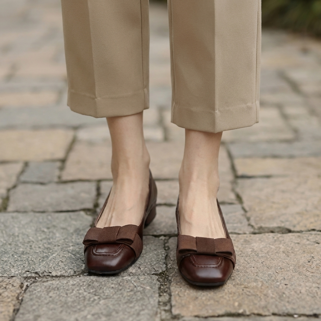 Ballerines en Cuir Camille
