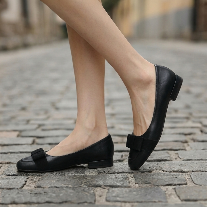 Ballerines en Cuir Camille