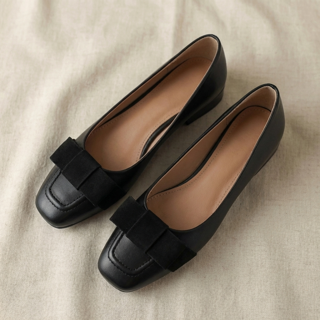 Ballerines en Cuir Camille