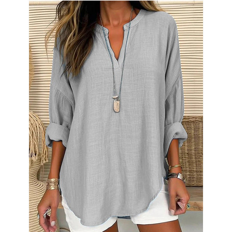 Moa | Blouse Chic Col V