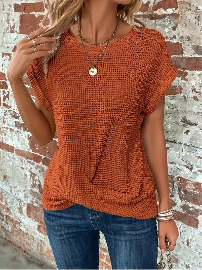 Sophie | Le T-Shirt Col Rond Sweetheart