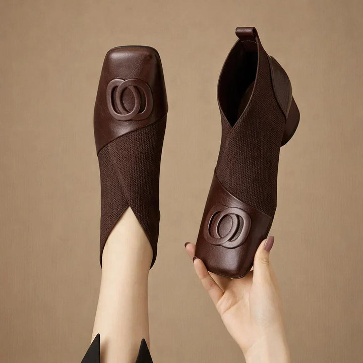 Bottes en cuir Opium