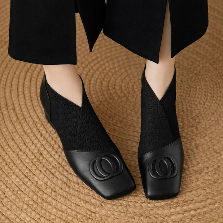 Bottes en cuir Opium